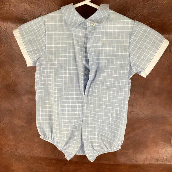 Vintage Bryan Infant 0-3mo Baby Boy Romper One Piece Easter Chicks Outfit USA - Picture 4 of 6